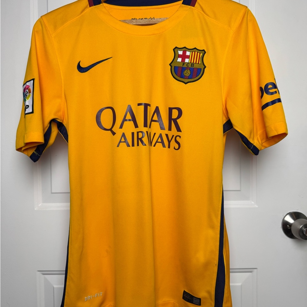 FC Barcelona Nike Men’s Jersey 2015/16 Away Authentic NWT